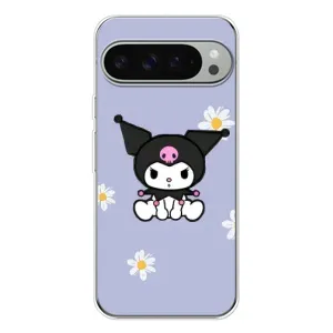 Чохол з кроликом Куромі на Google Pixel 10 Pro XL (Куромі в квітах)