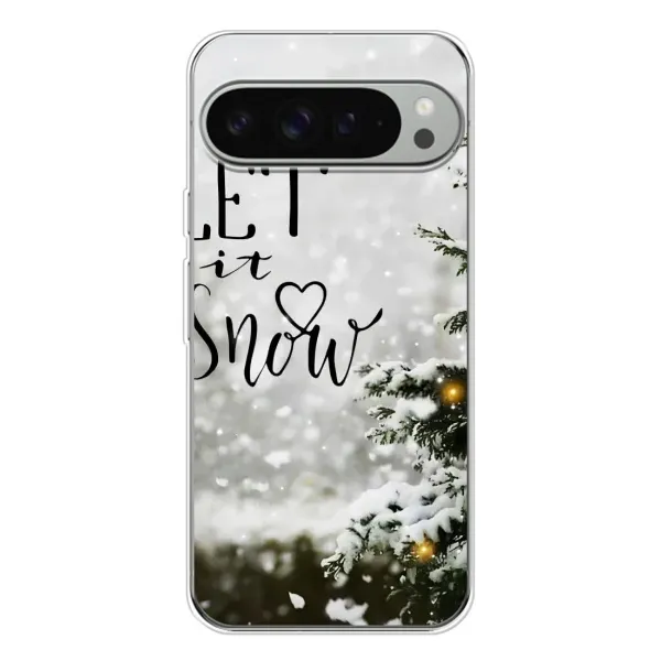 Чехол с принтом «Let it snow» для Google Pixel 10 Pro XL