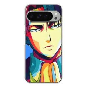 Чохли Персонажі Аніме Наруто для Google Pixel 10 Pro XL (AlphaPrint) (Леві Аккерман)