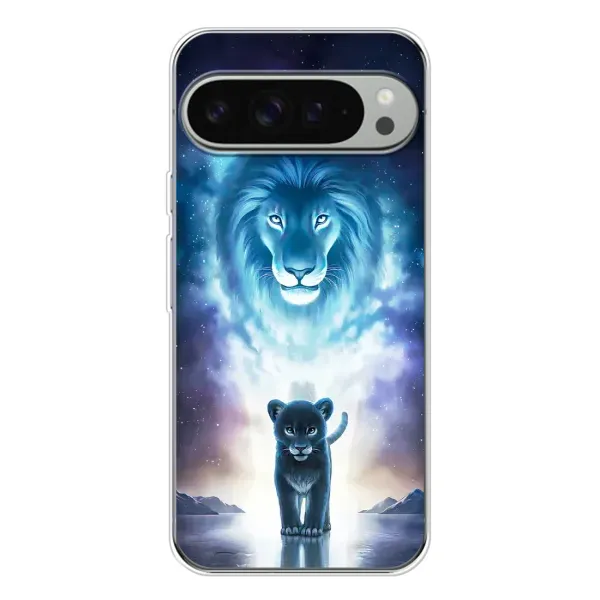 Чохол з принтом «Маленький лев» для Google Pixel 10 Pro XL