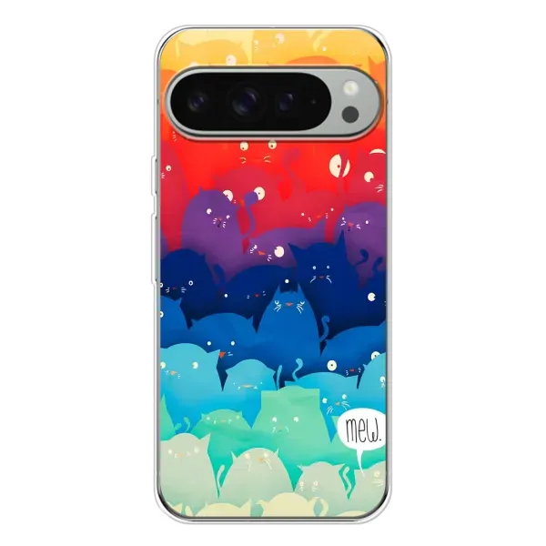 Чехол с принтом «Mew» для Google Pixel 10 Pro XL Чехол с принтом «Mew» для Google Pixel 10 Pro XL
