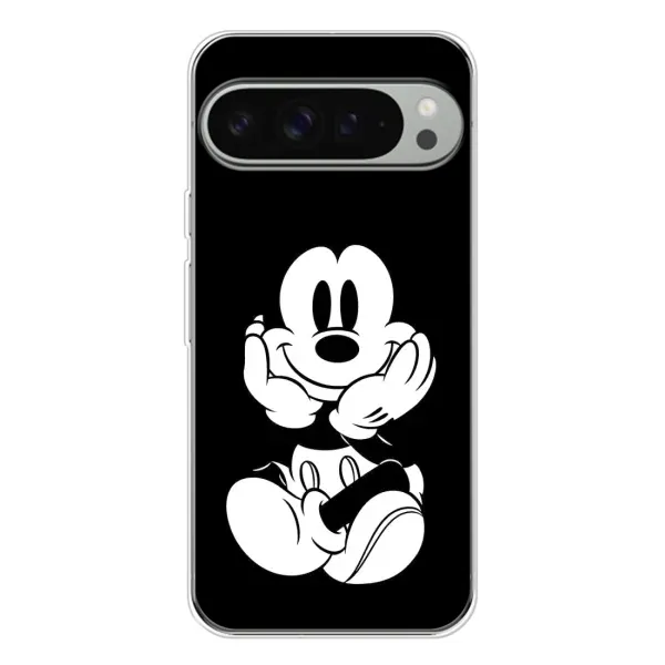 Чохол з принтом «Маус на чорному» для Google Pixel 10 Pro XL
