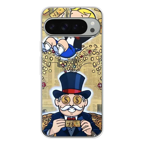 Чехол с принтом «Монополия Мен» для Google Pixel 10 Pro XL
