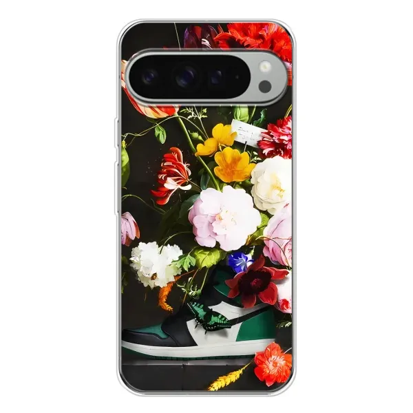Чехол с принтом «Nike цветы» для Google Pixel 10 Pro XL