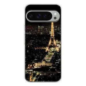 Чехол Эйфелева Башня для Google Pixel 10 Pro XL - (AlphaPrint) (Ночной Париж)