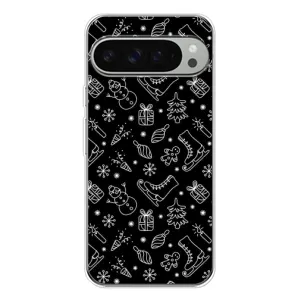 Новорічні, Святкові Чохли для Google Pixel 10 Pro XL - 2024 год (Новорічний фон)