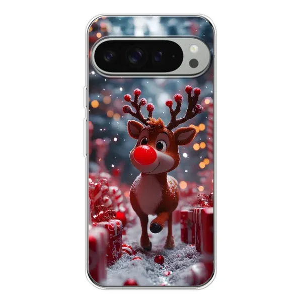 Чехол с принтом «Олень среди подарков» для Google Pixel 10 Pro XL