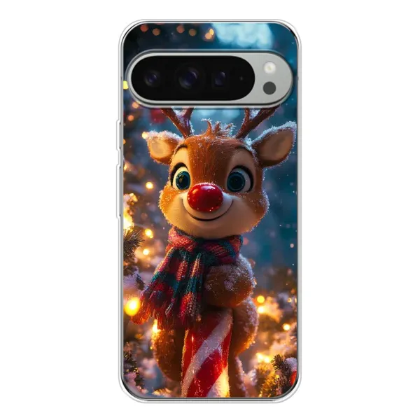 Чехол с принтом «Олень с шарфом» для Google Pixel 10 Pro XL