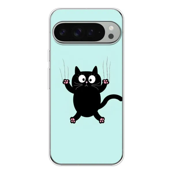 Чохол з принтом «Падаючий кіт» для Google Pixel 10 Pro XL