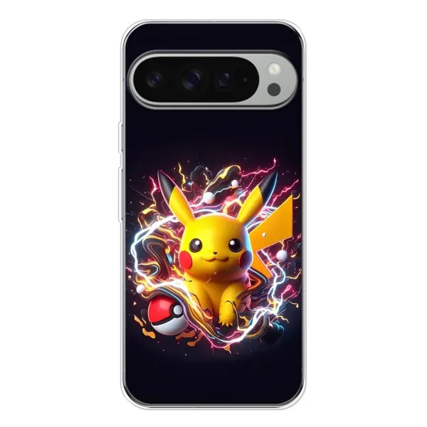 Чохол з принтом «Пікачу з м'ячем» для Google Pixel 10 Pro XL Чохол з принтом «Пікачу з м'ячем» для Google Pixel 10 Pro XL