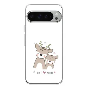 Чохли для мами на Google Pixel 10 Pro XL (Оленята мама і малюк)