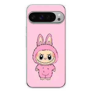 Чохол з Лабубу на Google Pixel 10 Pro XL (Рожевий Лабубу)