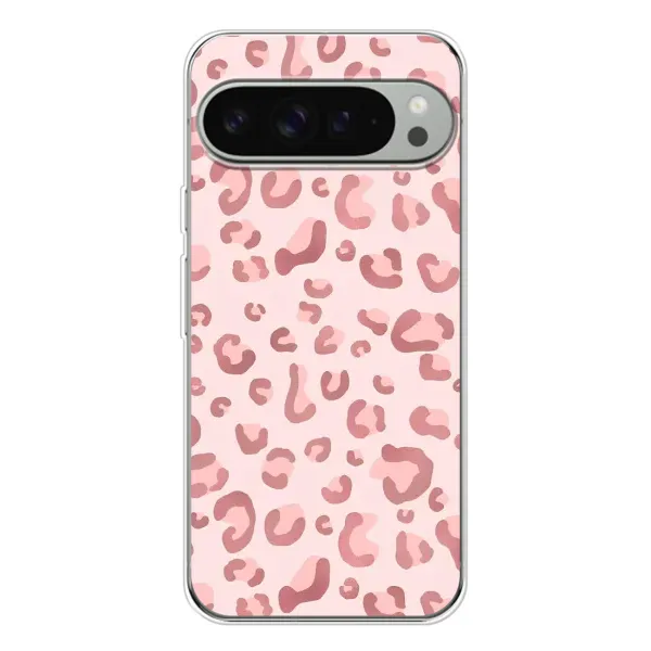 Чехол с принтом «Розовый леопард» для Google Pixel 10 Pro XL