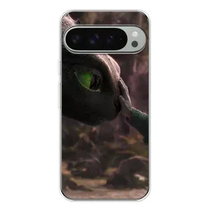 Чехол как приручить дракона на Google Pixel 10 Pro XL (Сцена с драконом)