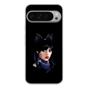 Чохли Венсдей на Google Pixel 10 Pro XL Уенсдей (AlphaPrint) (серйозна Венздей)