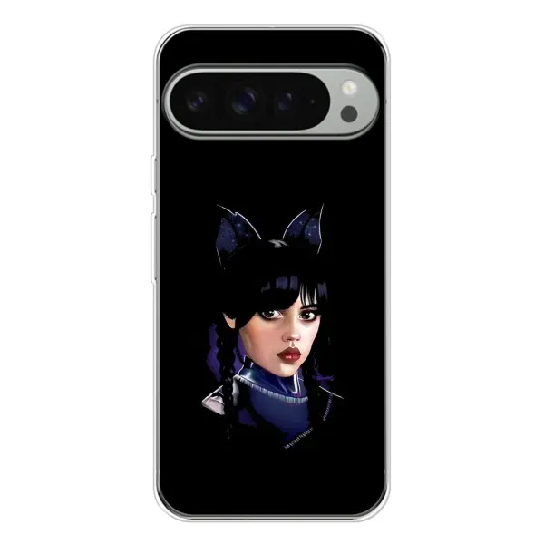 Чехол с принтом «серьезная Уэнздей» для Google Pixel 10 Pro XL