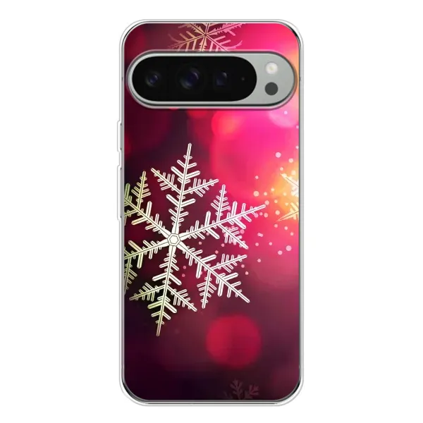 Чохол з принтом «Сніжинка» для Google Pixel 10 Pro XL Чохол з принтом «Сніжинка» для Google Pixel 10 Pro XL