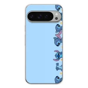 Чехол с принтом Стич на Google Pixel 10 Pro XL (Стич фон)