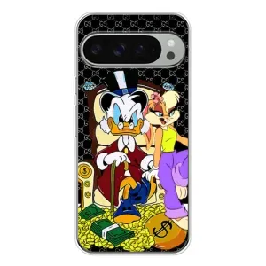 Чехли для Google Pixel 10 Pro XL - Скрудж МакДак Louis Vuitton (PREMIUMPrint) (Стильна Утка)