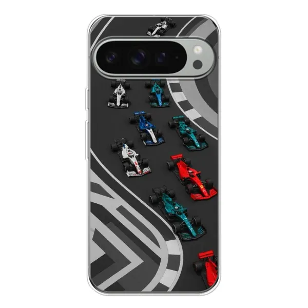 Чохол з принтом «Траса Ф1» для Google Pixel 10 Pro XL