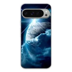 Космические Чехлы для Пиксель 10 Про ХЛ (VPrint) (Земля с космоса)