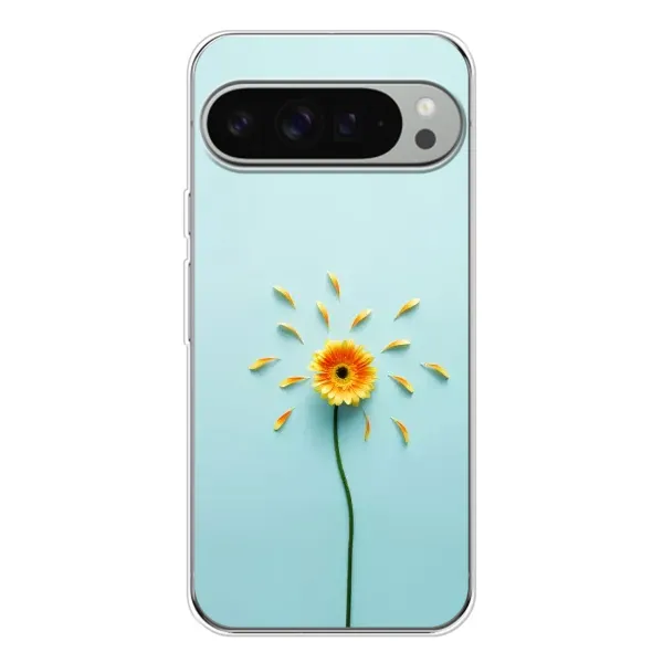Чехол с принтом «Желтый цветок» для Google Pixel 10 Pro XL