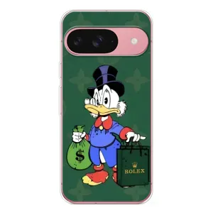 Чехли для Google Pixel 10 Pro - Скрудж МакДак Louis Vuitton (PREMIUMPrint) (Богата Утка)