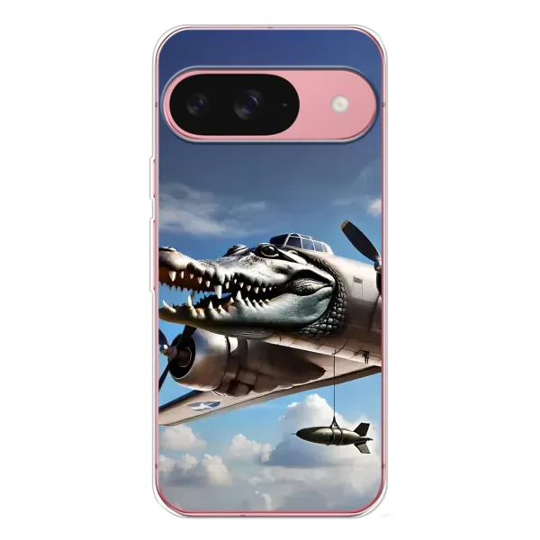 Чохол з принтом «Бомбардіро крокоділо» для Google Pixel 10 Pro