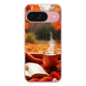 Чохол з принтом «Кава і дощ» для Google Pixel 10 Pro