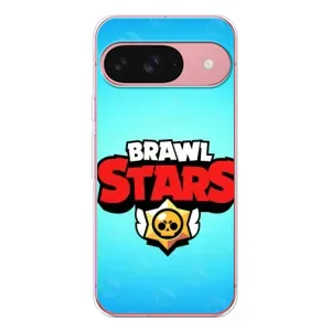 Чехлы Brawl Stars для Google Pixel 10 Pro (AlphaPrint) (Лого Бравл Старс)