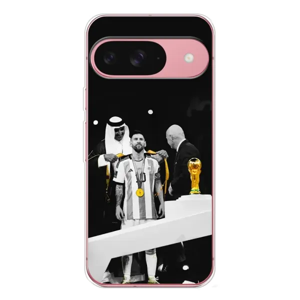Чехол с принтом «Месси в накидке» для Google Pixel 10 Pro Чехол с принтом «Месси в накидке» для Google Pixel 10 Pro