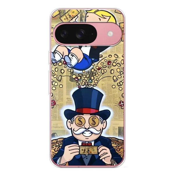 Чохол з принтом «Монополія Мен» для Google Pixel 10 Pro