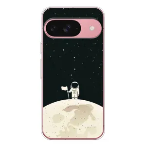 Космические Чехлы для Пиксель 10 Про (VPrint) (На луне)