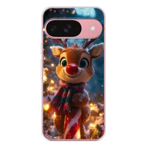 Чохол з принтом «Олень з шарфом» для Google Pixel 10 Pro