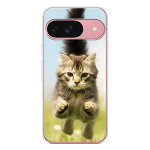 Чохли з Котиками для Google Pixel 10 Pro (VPrint) (Прижок кота)