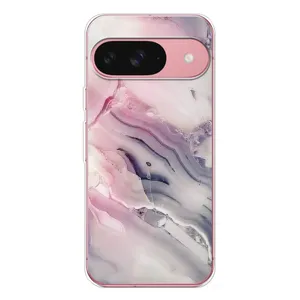 Мраморный чехол на Google Pixel 10 Pro (VPrint) (Пурпурный Мрамор)