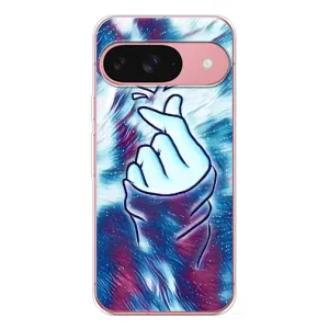 Чехол с принтом для Google Pixel 10 Pro (AlphaPrint - Знак сердечка)
