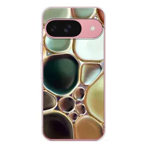 Мраморный чехол на Google Pixel 10 Pro (VPrint) (Радужный Мрамор)
