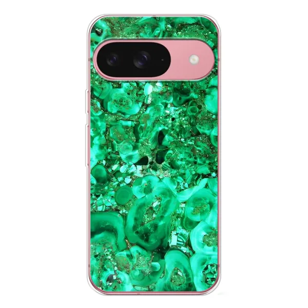 Чехол с принтом «Салатный Мрамор» для Google Pixel 10 Pro