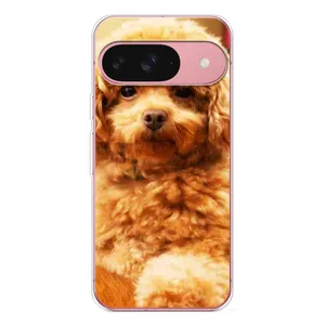 Чехлы с собаками для Google Pixel 10 Pro (VPrint) (Щенок Бишон)