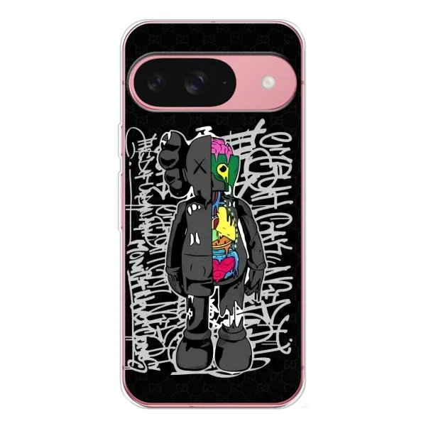 Чохол з принтом «Стиль Bearbrick» для Google Pixel 10 Pro