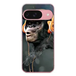 Чохол з Мавпами Google Pixel 10 Pro - (AlphaPrint) (В навушниках)