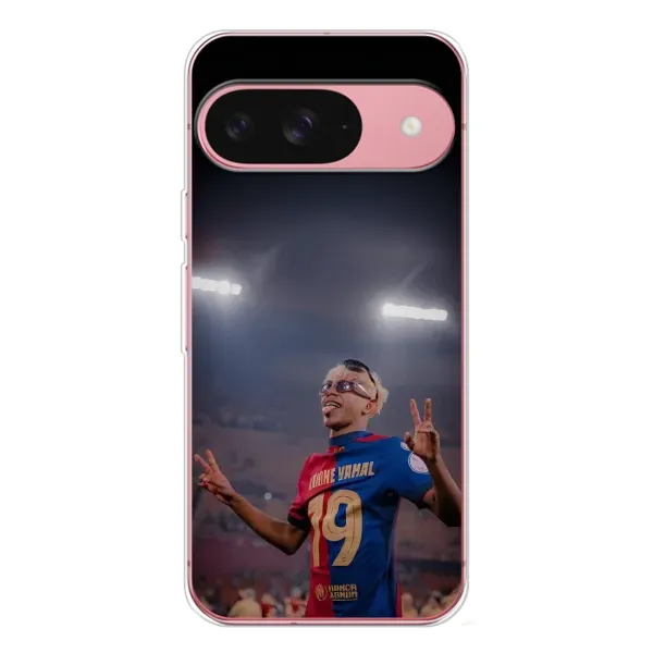 Чохол з принтом «Ямаль на стадіоні» для Google Pixel 10 Pro