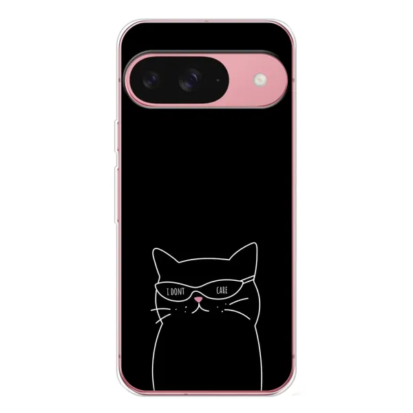 Чехол с принтом «Равнодушный кот» для Google Pixel 10