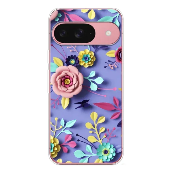 Чохол з принтом «Дизайн квітів» для Google Pixel 10 Чохол з принтом «Дизайн квітів» для Google Pixel 10