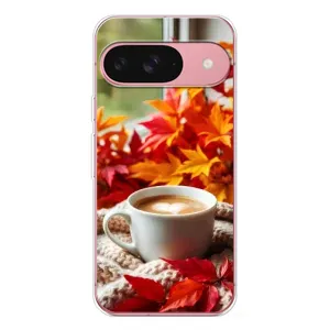 Чехол с уникальным дизайном «Осень с кофе» для Google Pixel 10