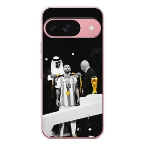 Чохли для Google Pixel 10 (Leo чемпіон) (AlphaPrint) (Мессі коронований)