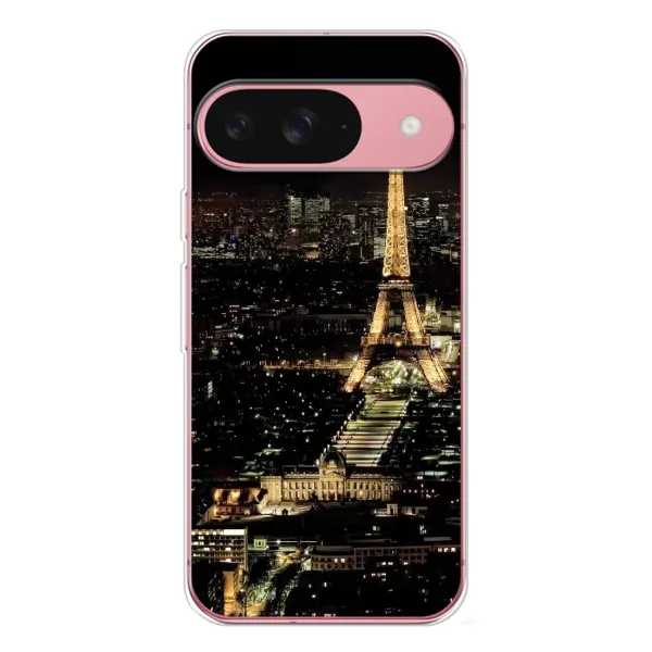 Чохол з принтом «Нічний Париж» для Google Pixel 10