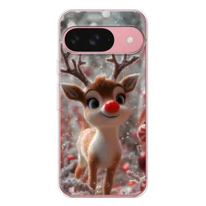 Яскравий чохол для Google Pixel 10 з Зимові Оленята