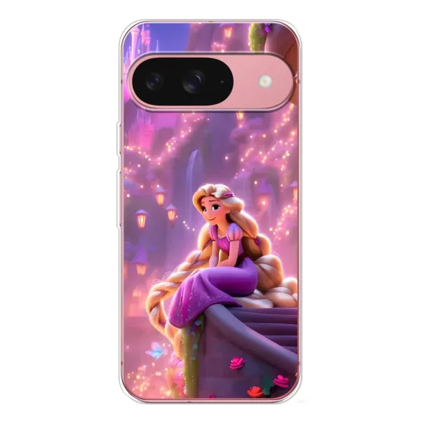 Чехол с принтом «Рапунцель в замке» для Google Pixel 10